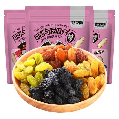 憨豆熊500g新疆特产葡萄干