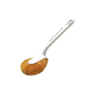 FaSoLa长柄椰棕刷锅洗锅刷盘子厨房多功能去污清洁刷不伤锅不沾油