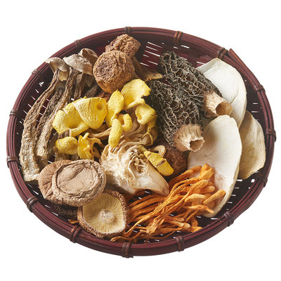 庆元特产七彩菌菇汤料包炖鸡煲汤