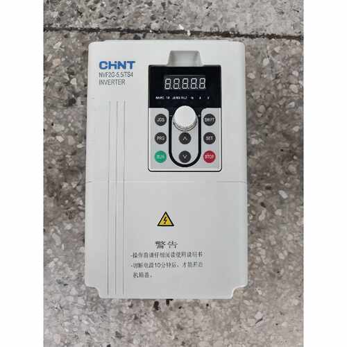 询价下单正泰变频器5.5KW NVF2G-5.5-/TS4 原装拆机