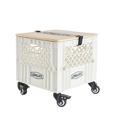 longlife收纳筐储物篮美式牛奶箱