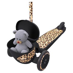 奥地利ScootRide进口儿童反光三轮滑板车宝宝骑滑溜娃神器2岁以上