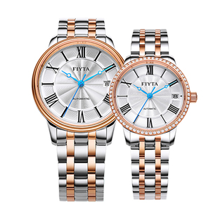 飞亚达男女手表经典系列防水自动机芯情侣机械表GA/LA802059.MWMD