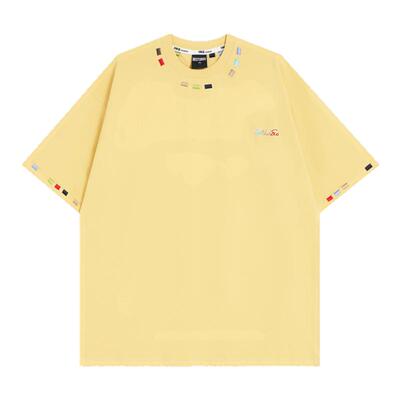 INSstudios国风彩绣LOGO短袖