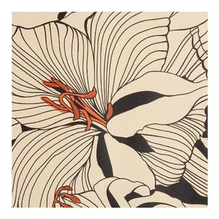 花悦馥意花蕊夫人挂画北欧原木风客餐厅入户玄关沙发背景墙装饰画