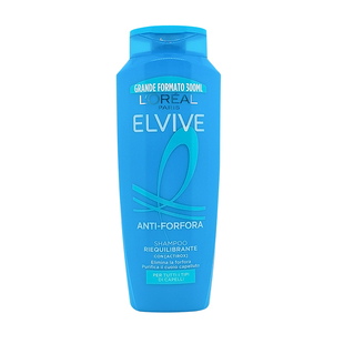 去屑控油洗发水.意大利原装进口欧莱雅ELVIVE止痒轻柔强力300ml