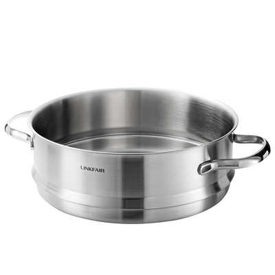 凌丰不锈钢蒸屉蒸笼加高蒸格家用蒸锅笼屉高压锅配件