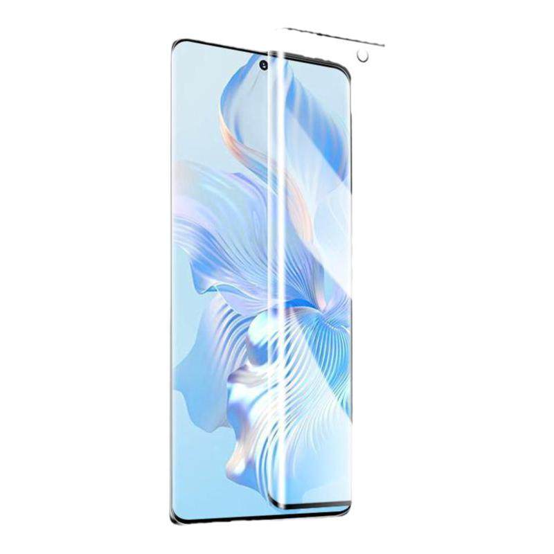 适用荣耀80钢化膜防指纹荣耀80se手机膜曲面全屏覆盖honor80pro抗蓝光直屏版全包边80gt水凝膜高清华为无白边