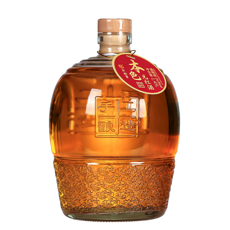 14度无焦糖色手工酿造粮食酒