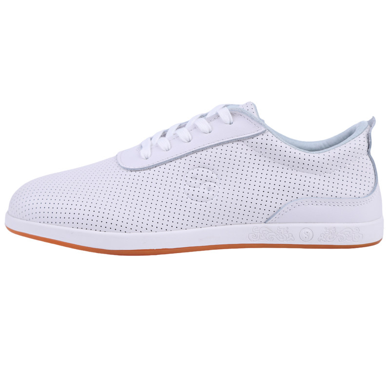 巧武新款网孔透气牛筋底太极鞋