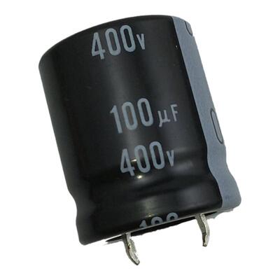 400v100uf尼吉康22*25铝电解电容器105度高频变频主板驱动滤波