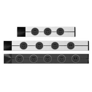 公牛暗装嵌入式轨道插座可移动电力导轨家用厨房客厅电源无线排插