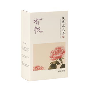 少点盐 玫瑰花茶 平阴重瓣玫瑰大朵花冠干玫瑰养生茶天然无硫盒装