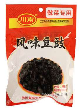 川南风味豆豉200g炒菜蒸菜调料