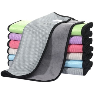 鱼鳞布抹布正品擦玻璃镜子专用毛巾吸水不掉毛家务清洁厨房洗碗布