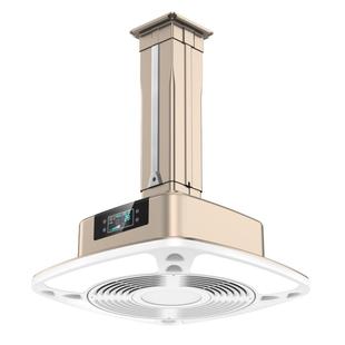 外排烟机升降吊灯棋牌室桌馆房专用空气净化器排风抽烟麻将吸烟灯