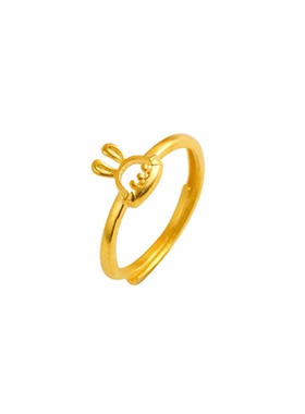 沙金精致轻奢女戒小众设计