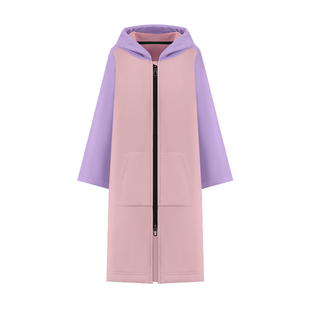 儿童连帽斗篷浴巾秋冬游泳专用加厚吸水速干潜水保暖浴袍游泳外套