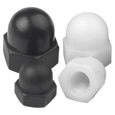 【可开发票】尼龙盖型螺母圆头