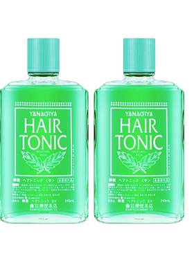 日本柳屋生发液育发长发剂增发密发际线营养液男女防脱240ml*2瓶