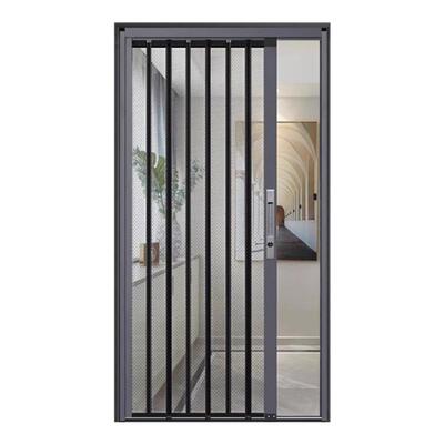 2025新款金刚网折叠纱门推拉式