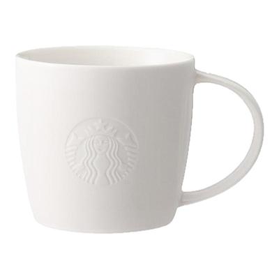 日潮跑腿STARBUCKS星巴克logo徽标极简马克杯家用水杯送礼时尚
