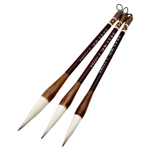 浮翠流丹老师同款画牡丹专用兼毫毛笔大号中号花头笔大写意国画笔