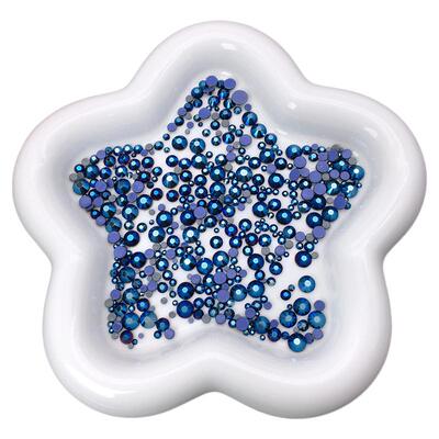 烫钻圆形古蓝矿蓝SS6-SS30DIY