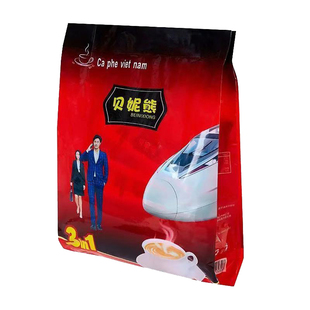 100条装越南风味速溶咖啡特浓原味三合一咖啡粉学生拿铁1600g袋装