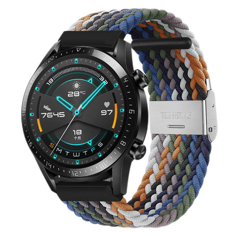 适用三星Galaxy watch8classic手表带ultra编织卡扣腕表带智能7/FE/6/5运动4/classic运动 active1/2男士透气