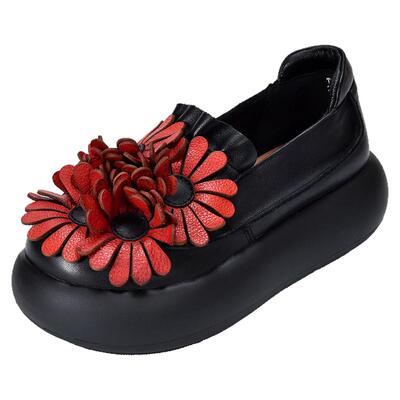 四起哥2026春秋新款头层牛皮乐福