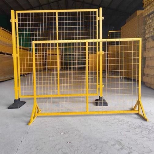 可移动轮子快递物流分拣围栏免打孔隔断移动护栏车间仓库隔离网