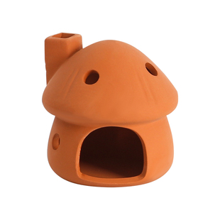 鱼缸造景躲避屋紫砂陶鱼虾陶瓷罐产卵洞虾窝虾罐异形罐慈鲷繁殖罐