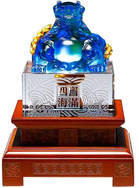 琉璃玉玺印章摆件办公室书房定制