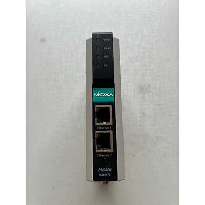 MOXA MGate MB3170工业网关，双以太网口，支持