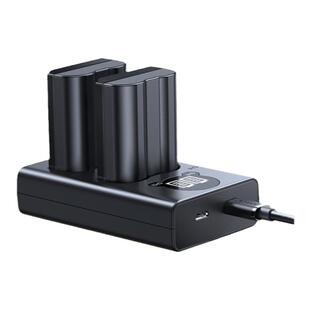 绿联相机电池en-el15适用于nikon尼康Z6 Z5 D7200 D7100 D7000 D610 D750 D500 D800 D600 Z7 单反充电器配件