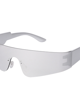 UV400银色科技感男女太阳眼镜