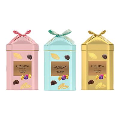 godiva歌帝梵松露形巧克力铁罐装