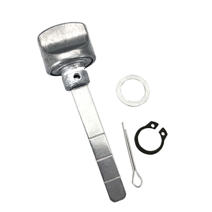 家用防盗门锁保险旋钮公寓出租屋维修执手门锁铝合金反锁旋钮配件