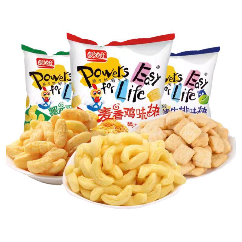 【加购3款到手3元】盼盼麦香鸡味块膨化零食薯片好吃的小食品