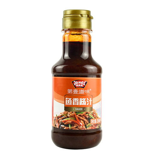 极美滋鱼香酱汁255ml家用鱼香肉丝调料鱼香虾饼茄子汁炒菜酱料包