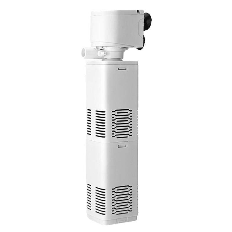 小鱼缸氧气泵过滤器一体机制氧静音循环系统水泵四合一养金鱼小型