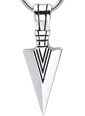 几何男士钛钢韩版长款饰品锁骨链