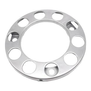 适配解放J6P轮毂盖大货车轮胎钢圈罩jh6配件大全车轮罩J7脚踏圈板