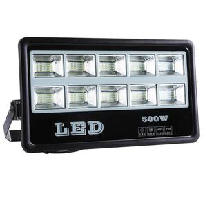 led投光灯400W户外防水工地厂房球场照明灯室外超亮足瓦200瓦300w
