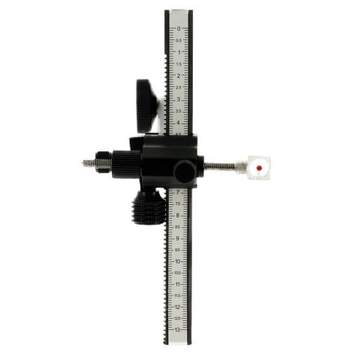 迪卡侬 高阶反曲弓瞄准器CLUB 900比赛级射箭长瞄尺瞄具CSR3