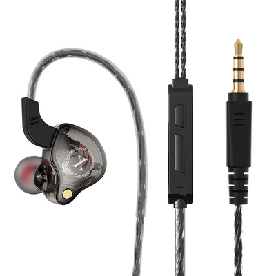 hifi6D有线耳机入耳式1.2米带麦耳返和3米加长声卡监听款重低音