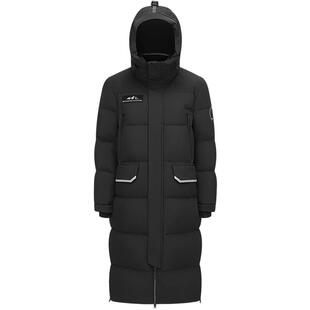 【加长极寒鹅绒】波司登奥莱冬男女同款长款极寒蓄热连帽厚羽绒服