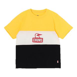 CHUMS洽洽鸟户外运动休闲儿童运动T恤圆领舒适透气童装CH21-1360