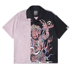 wookong悟空天王拼接休闲衬衫